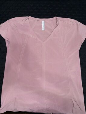 Athletes scrub Blush Pink V-Neck Women's Top